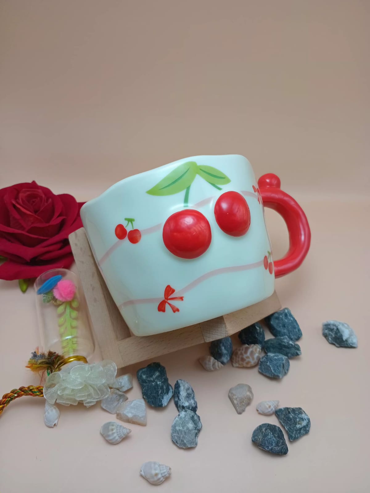 Cherry Ceramic Mug Cherry Ceramic Mug