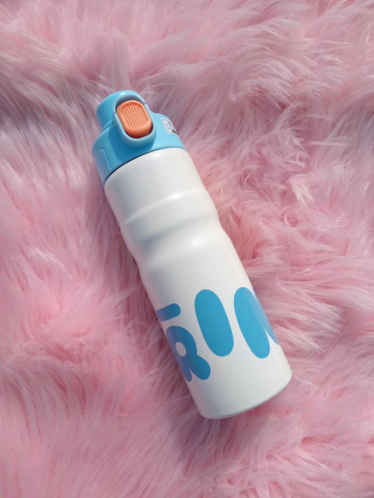 Printed Water Bottle with Flip Lid Printed Water Bottle with Flip Lid