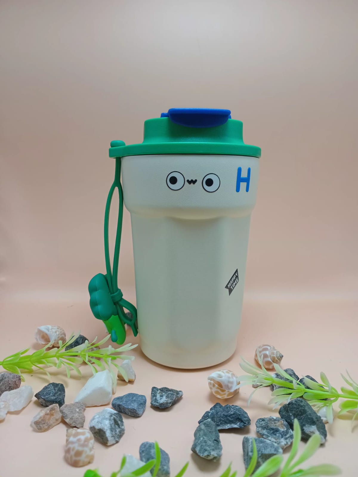 Cartoon Travel Tumbler with Strap Cartoon Travel Tumbler with Strap