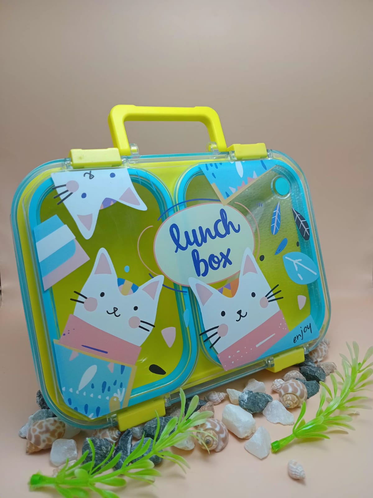 Cartoon Lunch Box with Handle Cartoon Lunch Box with Handle