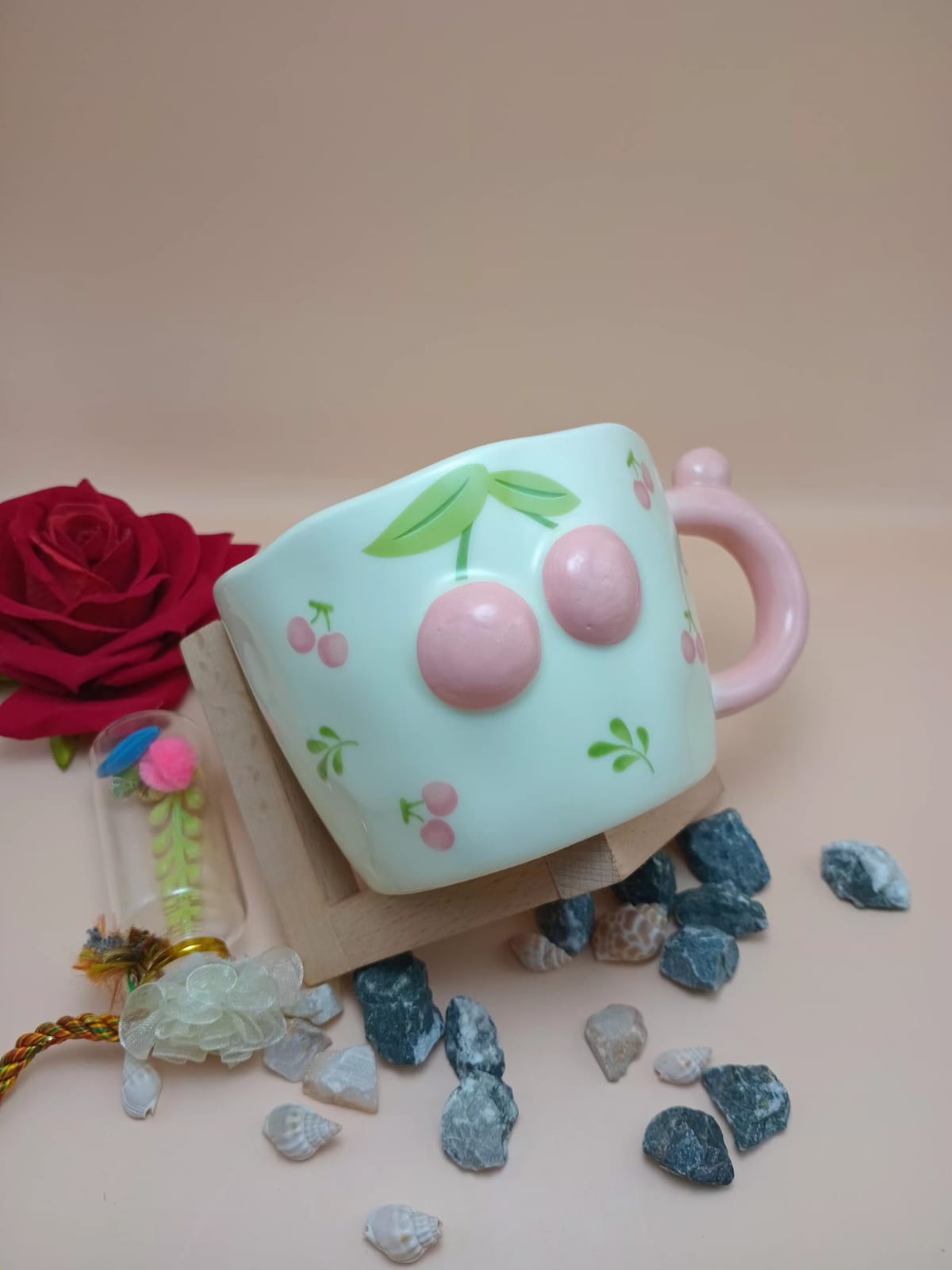 Cherry Ceramic Mug Cherry Ceramic Mug