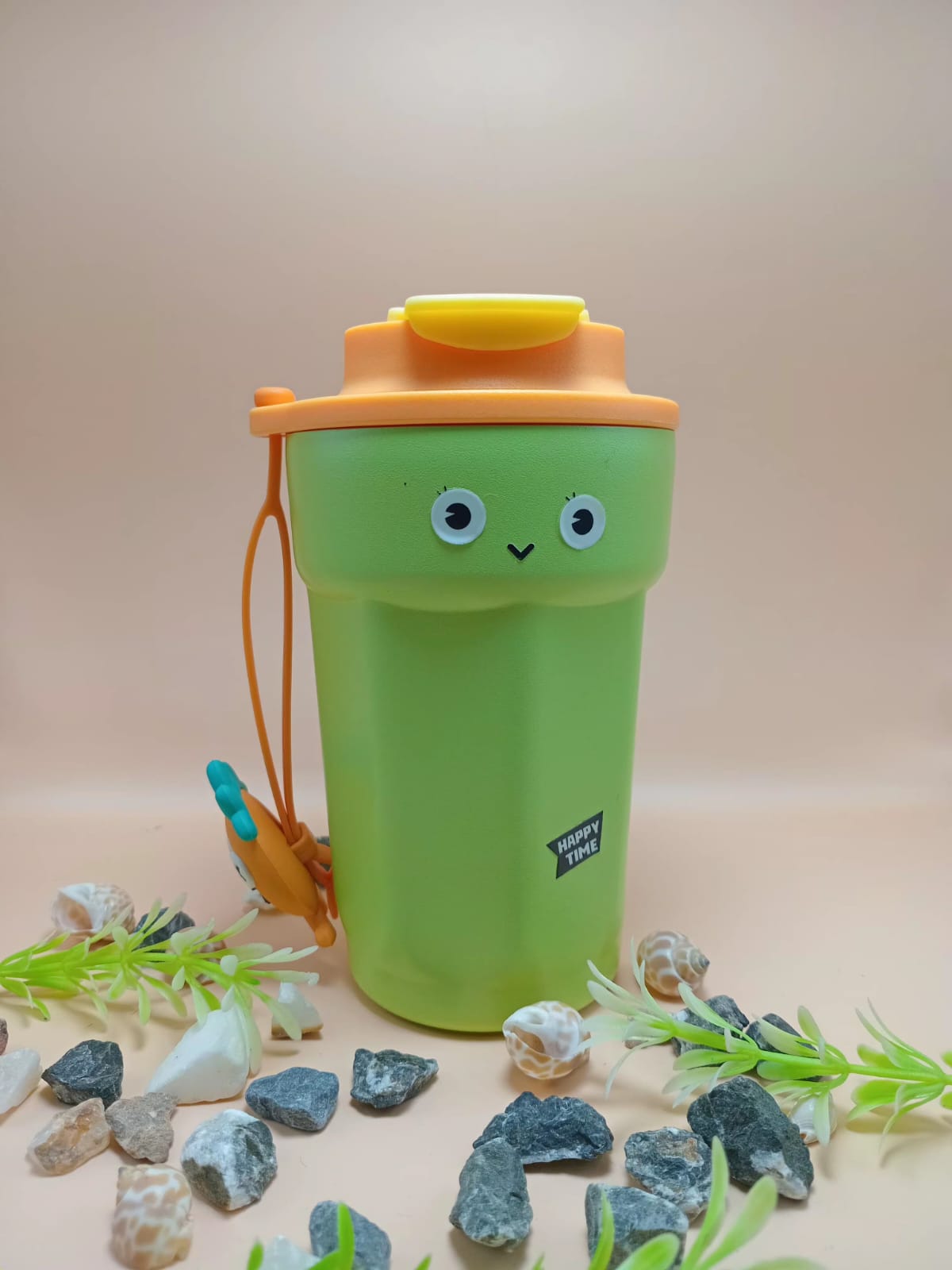 Cartoon Travel Tumbler with Strap Cartoon Travel Tumbler with Strap