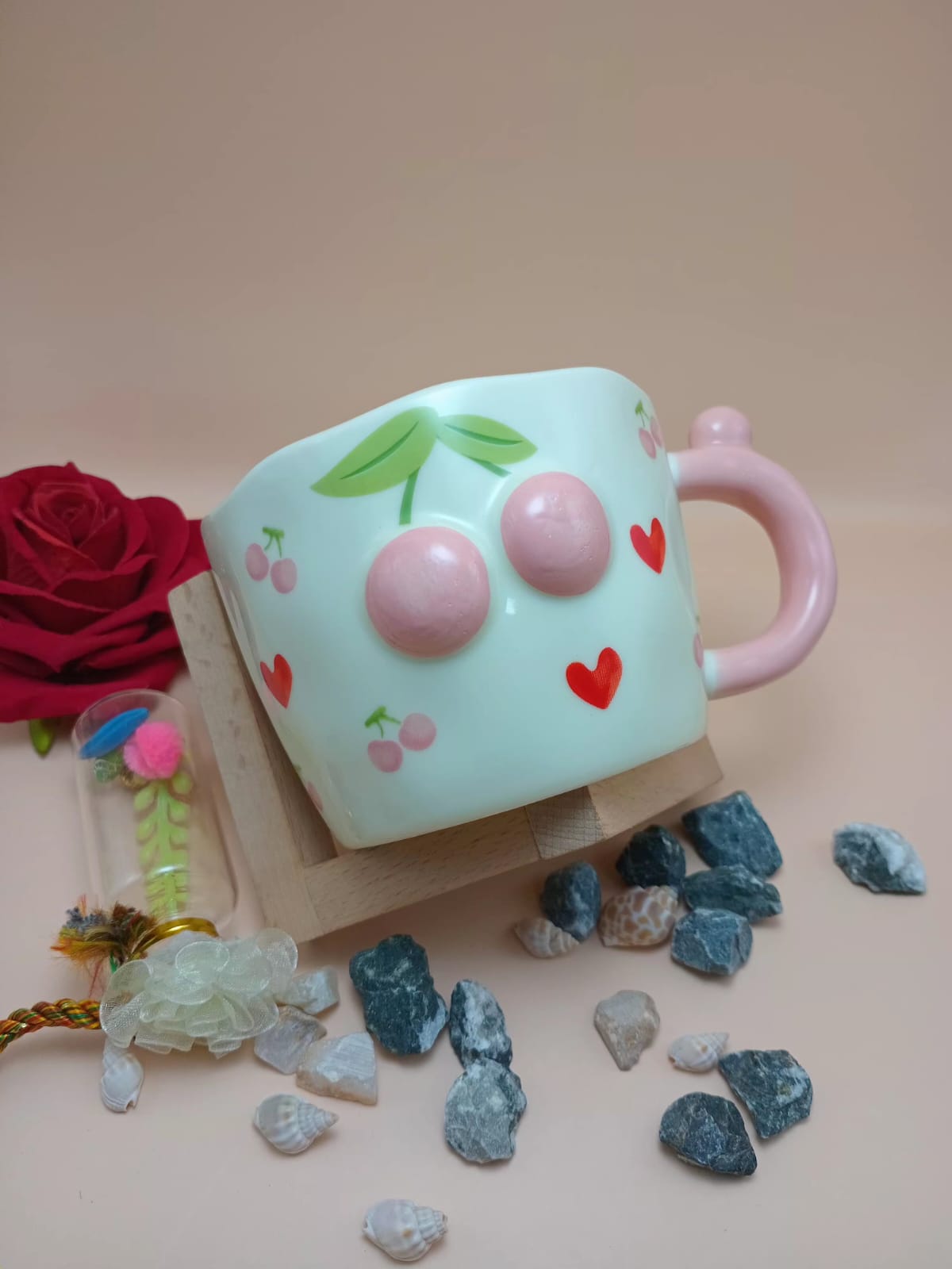 Cherry Ceramic Mug Cherry Ceramic Mug