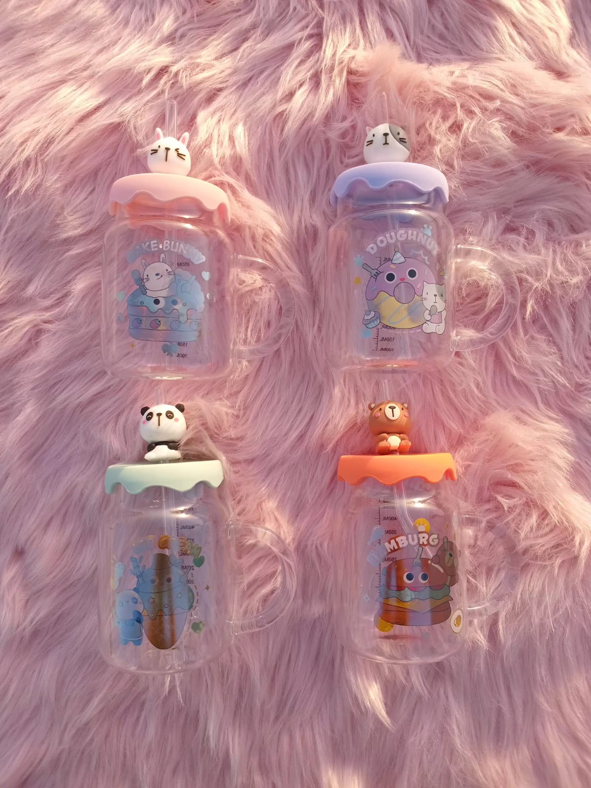 Cartoon Tumbler Cup with Lid and Straw Cartoon Tumbler Cup with Lid and Straw