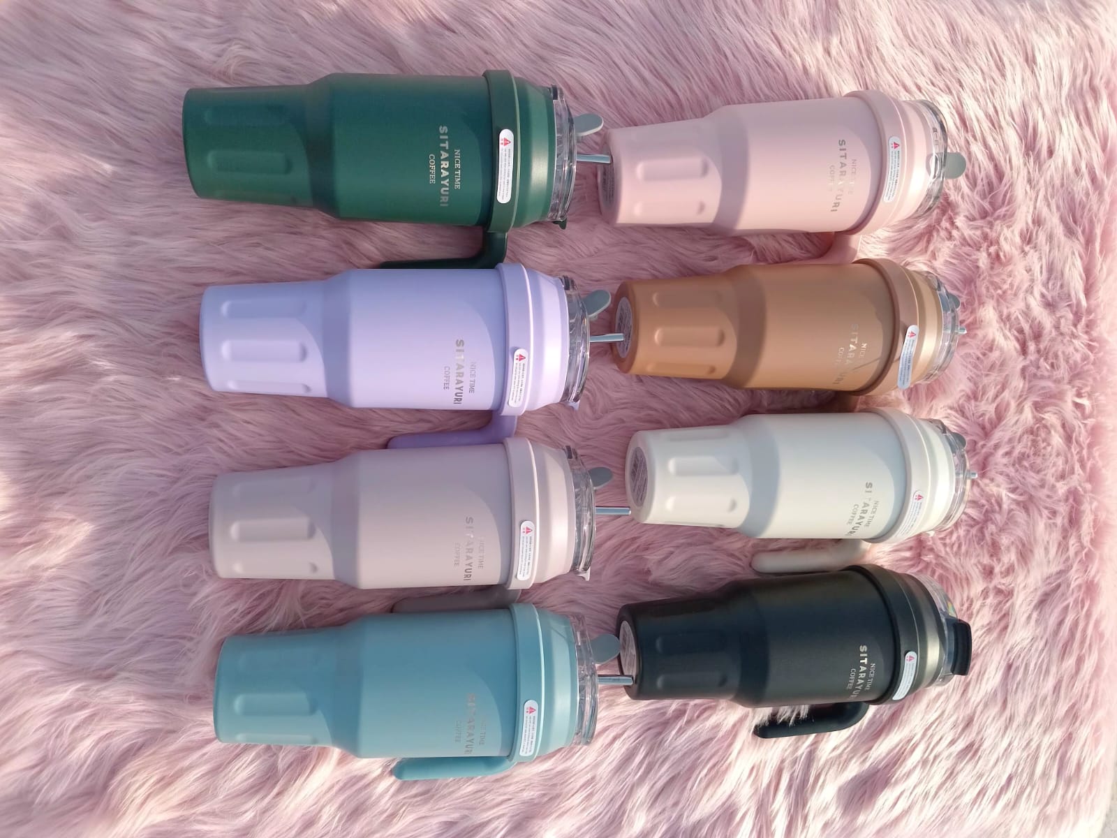 Travel Tumbler with Handle and Straw Travel Tumbler with Handle and Straw