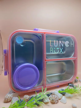 Compartment Lunch Box with Sauce Cup