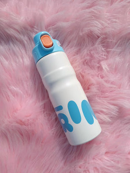 Printed Water Bottle with Flip Lid