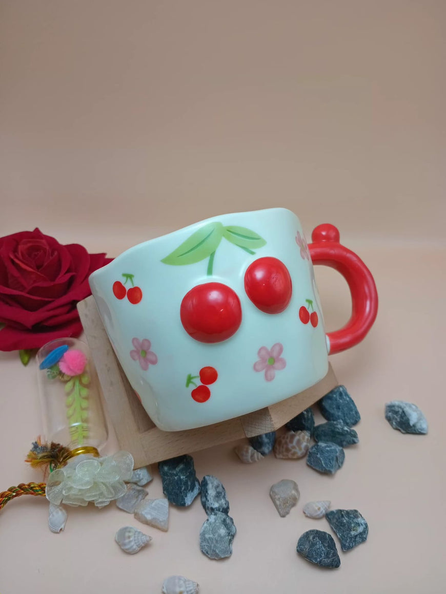 Cherry Ceramic Mug