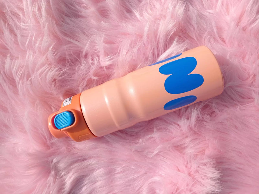 Printed Water Bottle with Flip Lid