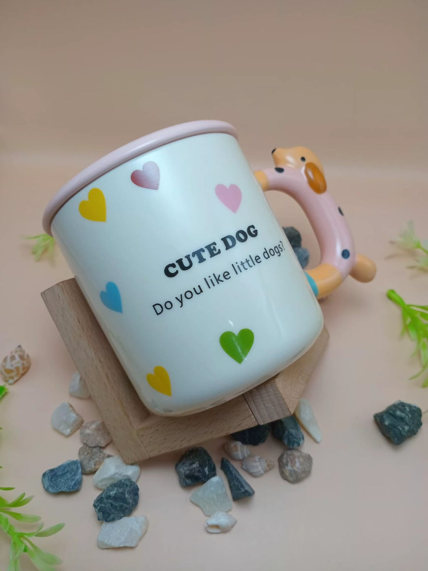Cute Dog Ceramic Mug