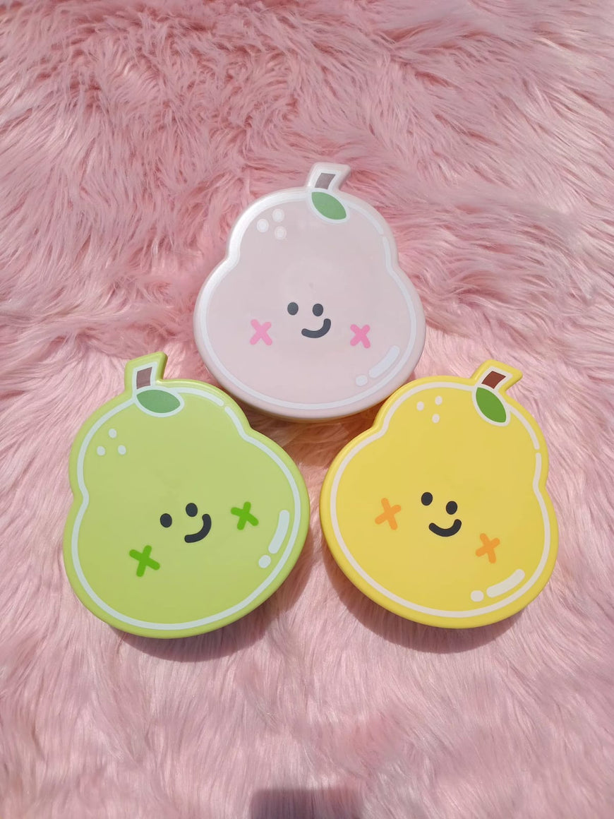 Fruit-Shaped Lunch Box with Spoon and Fork