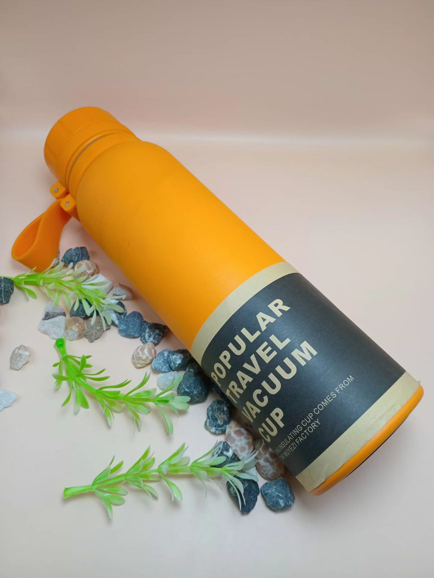 Travel Vacuum Bottle with Carry Loop